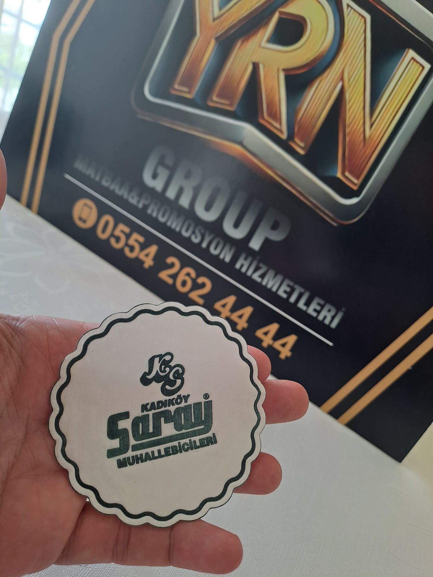 Su Emici Dole Bardak Altlığı